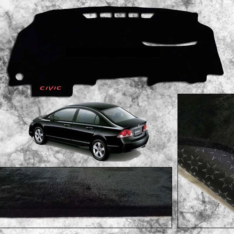 Honda Civic Reborn 2008-2011 Model Non Slip Velvet Matt In Premium Quality
