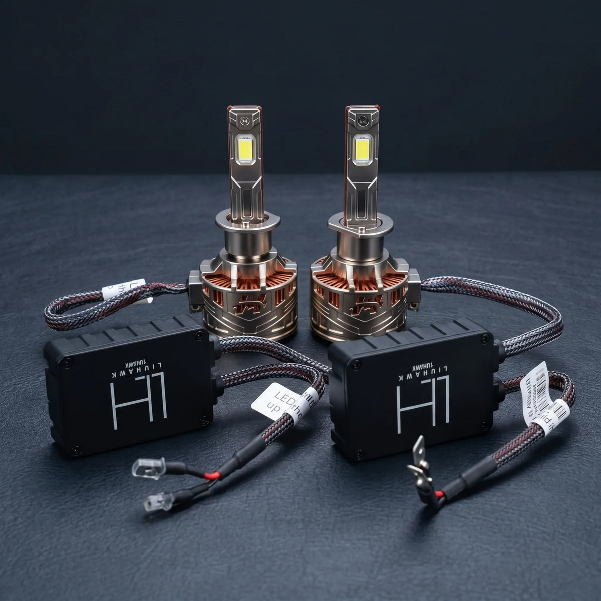 LIUHAWK H1 LED Headlight Original 100W In Premium Quality Best For Car Projector 2 Pcs Set