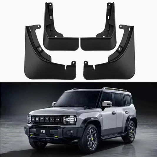 Jetour T2 Custom Fit Front Rear Mud Flaps In Premium Quality