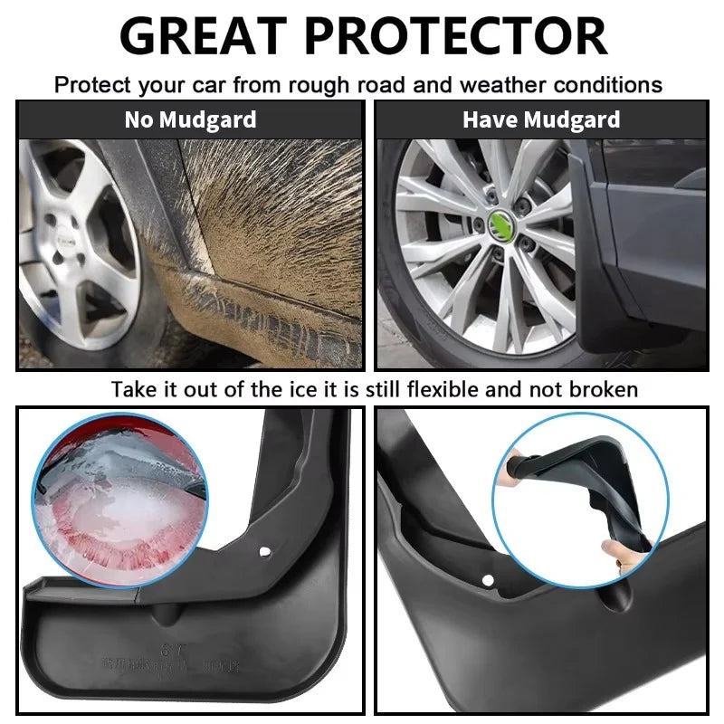 Jetour T2 Custom Fit Front Rear Mud Flaps In Premium Quality