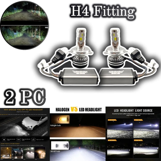 Sale 50% NAKAMORO LED Headlight Bulb Original H4 65 Watts 2 Pcs Se