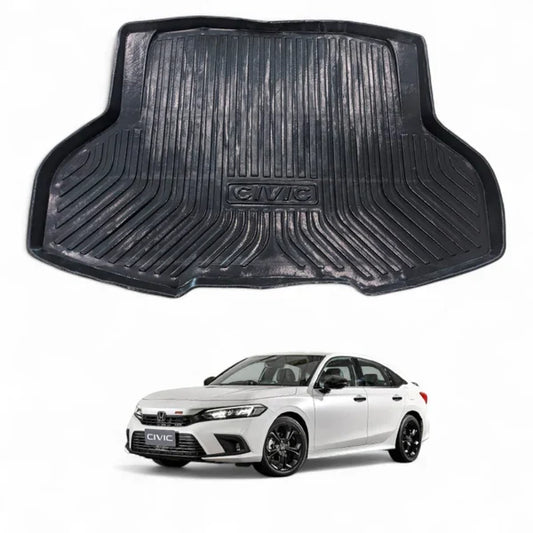 Heavy-Duty TPU Trunk Tray Mat For Honda Civic 2022 Model Waterproof Anti-Slip Cargo Liner in Premium Quality