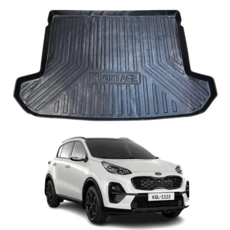 Heavy-Duty TPU Trunk Tray Mat For Kia Sportage Waterproof Anti-Slip Cargo Liner in Premium Quality